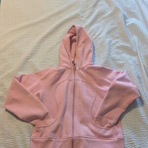 Pink Zip-Up Hoodie
